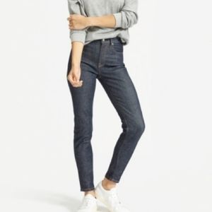 Everlane 26 Ankle High Rise Dark Skinny Jeans